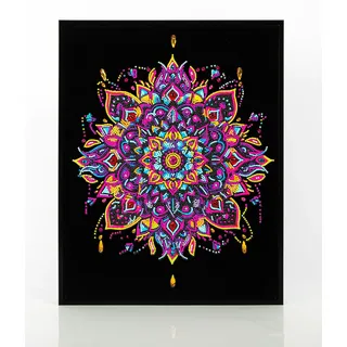 Diamond Dotz Diamond Painting Neon Mandala Bastelset