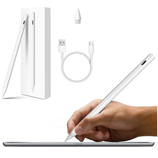 walkbee Eingabestift Eingabestift Pencil Stylus Stift für iPad Pro/Air/Mini(2018-2023) (Magnetischer Stylus Pen (Tablet stift, ipad stift), Kompatibel mit iPad/ iPad Pro/ iPad Mini/ iPad Air) Bluetooth Eingabestifte weiß