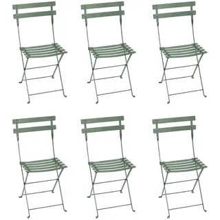 Fermob - Bistro Klappstuhl Metall, kaktus (6er-Set)