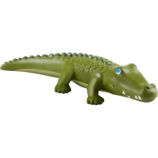 HABA 305593 - Little Friends – Krokodil, Spielfigur ab 3 Jahren, grün