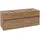 Waschbeckenunterschrank 140 x 55 cm Kansas Oak