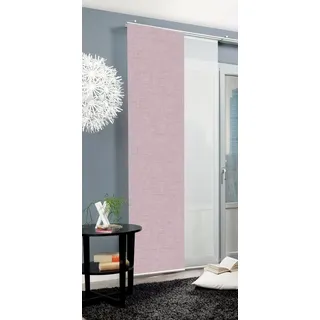 HOME WOHNIDEEN Schiebegardine PIVE (1 St), Paneelwagen, blickdicht, Schiebegardine PIVE digitalbedruckt rosa