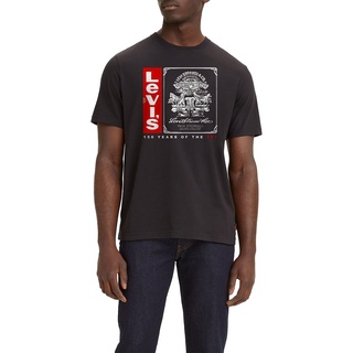 Levi's Herren Ss Relaxed Fit Tee T-Shirt,Archival Caviar,S