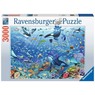 Ravensburger Puzzle 3000 Teile Ravensburger Puzzle Bunter Unterwasserspaß 17444, 3000 Puzzleteile