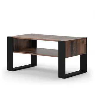 Vicco Olli Antikholz-Optik Schwarz 92 x 45,6 cm