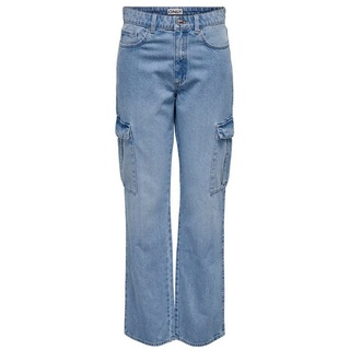 ONLY 5-Pocket-Jeans ONLRILEY HW STR CARGO DNM PIM875 NO blau 26/"32Robert Ley Damen & Herrenmoden GmbH & Co KG