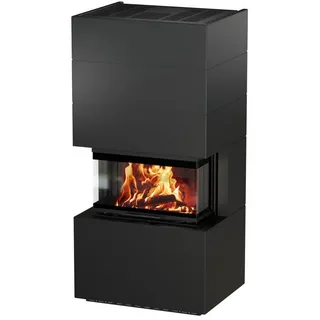 H&M Germany Kaminofen READY Uh 700/250 titan STYLE, 9,5 kW, Zeitbrand schwarz