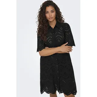 Only Kleid Minikleid Schwarz XS