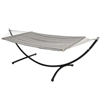 AMANKA Doppel Hängematte 200 x 120 cm Grau