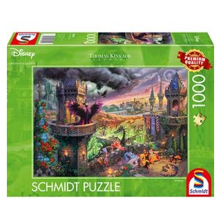 Schmidt-Spiele Puzzle 58029 Disney Maleficent, 1000 Teile, ab 12 Jahre