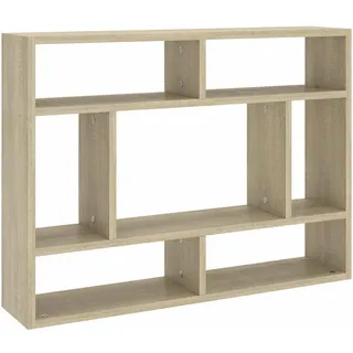 vidaXL Wandregal 75 x 16 x 55 cm Braun