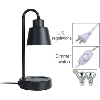 Kerzenwärmer, Dimmbare Kerzenlampen, Kerzenwärmer Mit Duftdiffusor, Kerzenschmelzlampen Mit Metallfuß – Yuhao