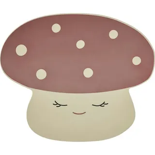 Tischset Mushroom, beige-rot