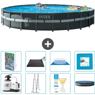 Ultra Xtr Pool Rund - 732x132 Cm - 9-teilig  S621