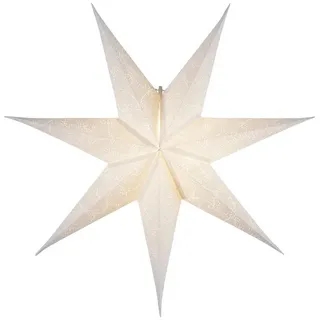 Star Trading Papierstern Decorus 63 cm Weiß