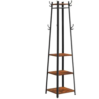 Möbel Kraft Garderobenständer Vasagle 43 x 180 cm Braun