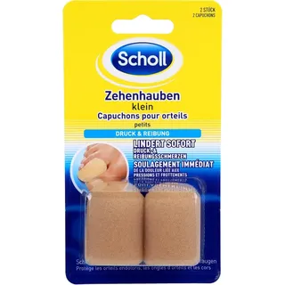 SCHOLL Zehenhaube Zehenschutz Zehenpolster Schaumstoff Wiederverwendbar Klein