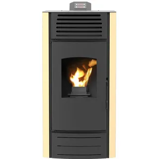 A+ Robin Wood Enya Air Pelletofen 12 kW Beige Pelletkamin Pelletheizung Pellet