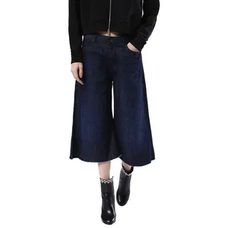 Diesel 3/4-Jeans Diesel DE-Ever 0676B Damen 3/4 Jeans Leinen blau