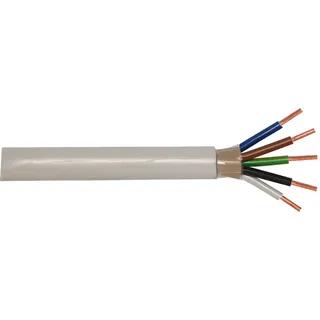 Kabelexpress Kunststoff-Mantelleitung NYM-J 5 x 2,5 mm2 10 m Ring
