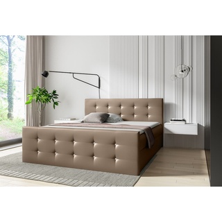 Boxspringbett Schlafzimmerbett LIAMOS 180x220cm in div. Farbvarianten