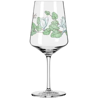 RITZENHOFF 2931022 Hugo-Glas 500 ml - Aperitif-Glas - Serie Sommertau - Motiv 23 mit Tulpen bunt - Made in Germany