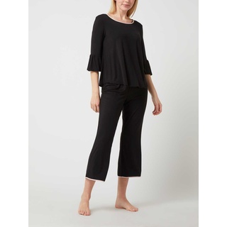 Pyjama mit Stretch-Anteil, Black, XL