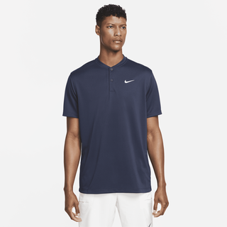 NikeCourt Dri-FIT Tennis-Blade-Poloshirt für Herren - Blau, S