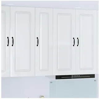 vidaXL Hängeschrank Hochglanz Weiß 30 x 31 x 100 cm Weiß