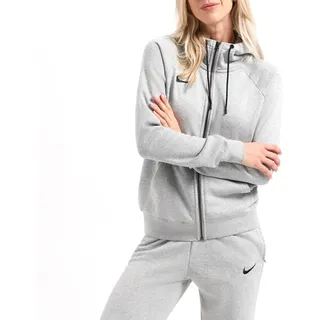 Nike Park 20 Fleece Kapuzenjacke Damen dk grey heather/black/black M