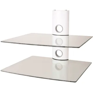 NEG Suspender 502W HiFi-Regal Wandregal schwebend, Weiß