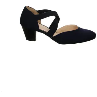 ARA Toulouse Spangenpumps Textil Blau 39
