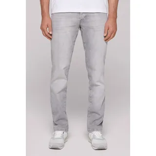 Camp David CAMP DAVID, Herren, Gr. 34, Länge 30, grau, Material: 98% Baumwolle, 2% Elasthan, Zusatz: Enthält nichttextile Teile tierischen Ursprungs (Badge), Abriebeffekte, casual, slim fit, Jeans, mit normaler Leibhöhe