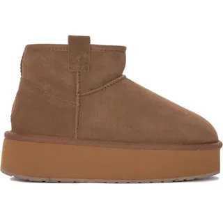 Schuhe Emu Foy Flatform Micro W13073Chestnut - Braun - 41