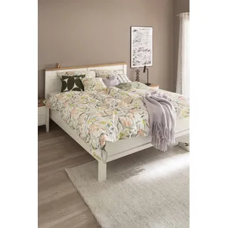 Schöner Wohnen SCHÖNER WOHNEN-Kollektion Bettwäsche Playful 135 x 200 cm Renforce Grün