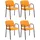Stoff Orange