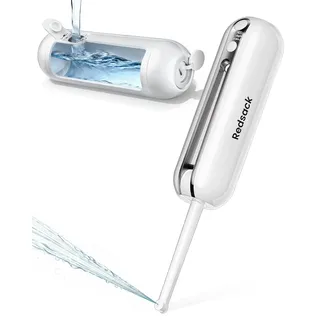 Elektrisches Bidet Tragbares 200ml,Wiederaufladbar Reise Po Dusche,Mobiles Bidet Handbrause Faltbare,Anti-Rutsch Wasserdichtes Intimdusche,Portable Bidets mit Wasserspeicher für Männern Frauen (Weiß)