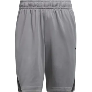 adidas Herren Shorts 3-Stripes Shorts Basketball Legends grau