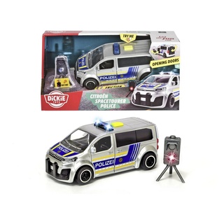 Dickie Toys Spielzeug-Polizei Spielfahrzeug Polizei Auto Go Real / SOS Citroën SpaceTourer 203713015