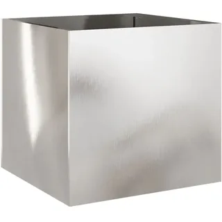 vidaXL Pflanzkübel 49 x 47 x 46 cm Silber