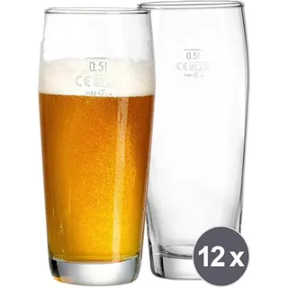 Ritzenhoff & Breker Willybecher Bierglas 0,5 l 12-tlg.