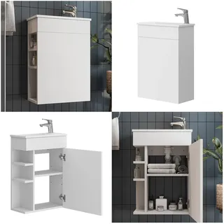 Vicco Waschtischunterschrank Amadeo 50 x 70 x 25 cm Weiß