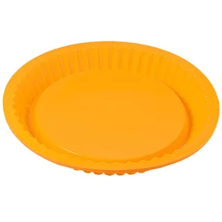 Wenxiaw Obstbodenform Tarteform, Bpa Frei Tortenbodenform Backform Silikon Tortenboden Antihaft-Silikon Backformen, Benutzt für Quiche Pizza Tarte Kuchen Form