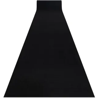 RugsX Rumba Teppichläufer 60 x 230 cm Schwarz