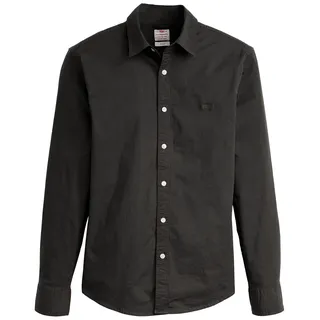 Levi's Levi's® Jeanshemd »BATTERY HM SHIRT SLIM«, mit Logobadge Levi's® JET BLACK M