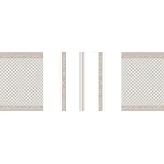 Sansibar Sylt Geschirrtücher-Set, 3-TLG, 50x70 cm - braun - BL 50x70 cm
