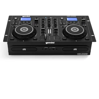 Gemini CDM4000BT Doppel-CD-Player mit Mischer und Bluetooth