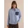 TOS Stripe Print Mix Blouse Blau L