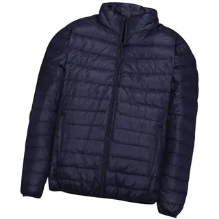 Leichte Daunenjacke Mit Kapuze Herren Daunenmantel Steppjacke Daunen Winterjacke Herren Leicht Männer Down Jacket Lightweight Daunenjacken Winterjacken Steppjacken Winter Sportliche Stylisch Marine M - M
