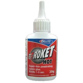 (DL15A) Roket Cyanoac Heißkleber 20gm Kleber - Deluxe Materials AD-43